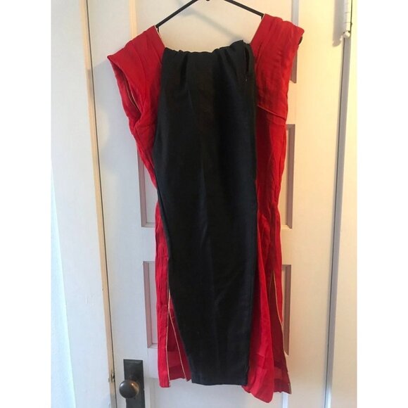 Handmade Silk Punjabi Suit Traditional Indian Outfit - Picture 8 of 8